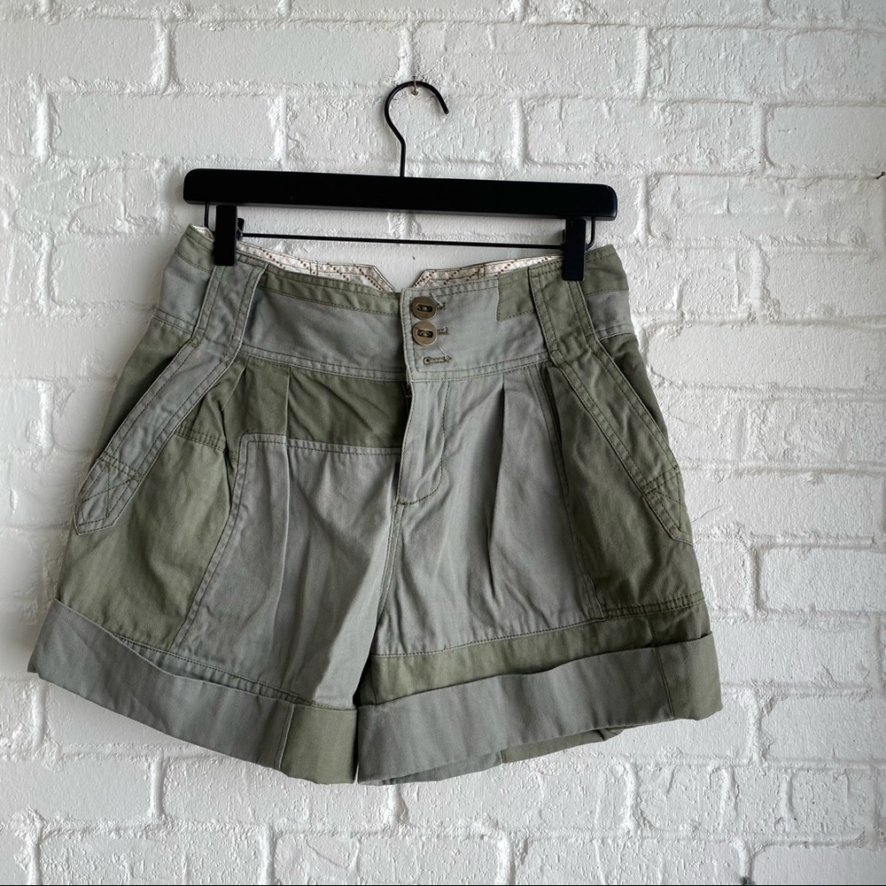 Marc Jacobs High Waisted Patchwork Shorts